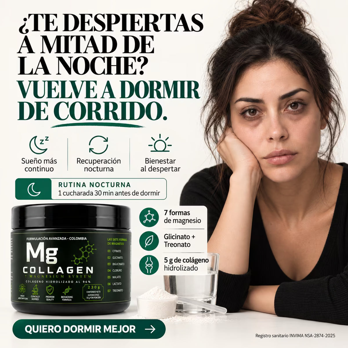 Mg-Collagen — Premium Magnesium