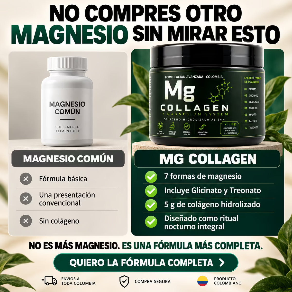 Mg-Collagen — Premium Magnesium