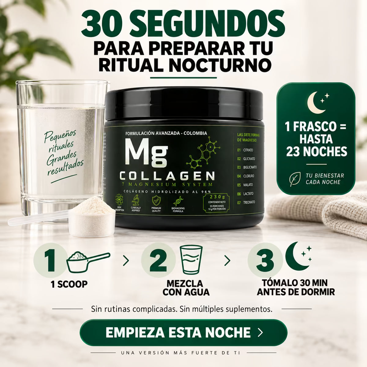 Mg-Collagen — Premium Magnesium